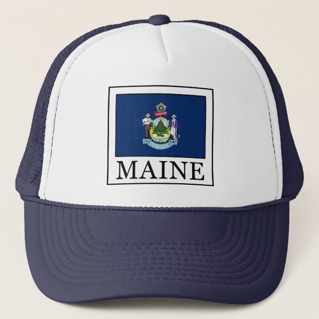 Gorra De Camionero Maine (Anverso)