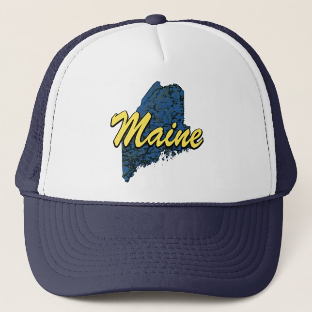 Gorra De Camionero Maine (Anverso)