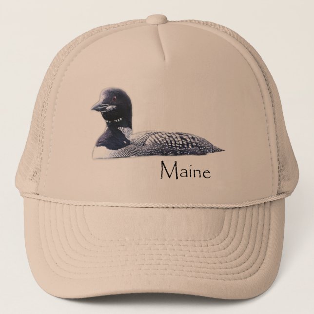 Gorra De Camionero Maine Loon (Anverso)