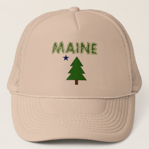 Gorra De Camionero Maine Old Flag