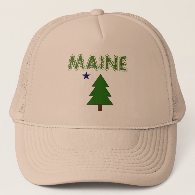 Gorra De Camionero Maine Old Flag (Anverso)