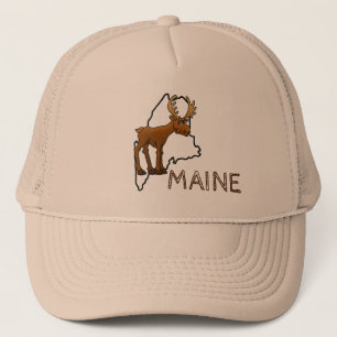 Gorra De Camionero Maine y Moose