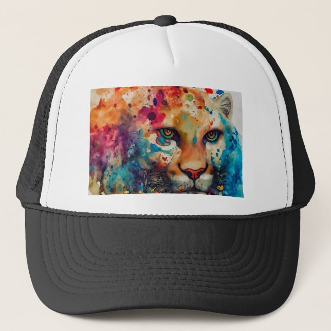 Gorra De Camionero Majestic Cougar (Anverso)