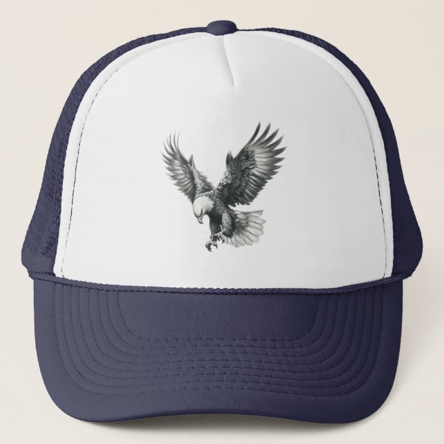 Gorra De Camionero Majestic Eagle in Flight (Anverso)