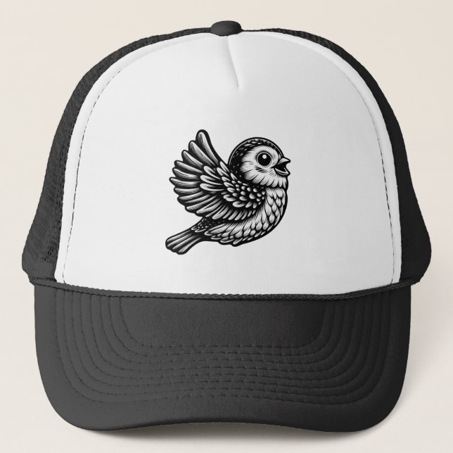 Gorra De Camionero Majestic Freedom Sparrow (Anverso)