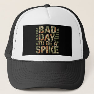 Gorra De Camionero Mal Día Para Ser Un Ciervo Macho De Cuerno Simple 