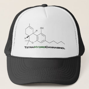 Gorra De Camionero Mala hierba de THC
