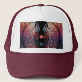 Gorra De Camionero Malabarismo Abstracto Fantasía Moderna Arte Fracta
