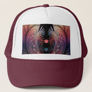 Gorra De Camionero Malabarismo Abstracto Fantasía Moderna Arte Fracta