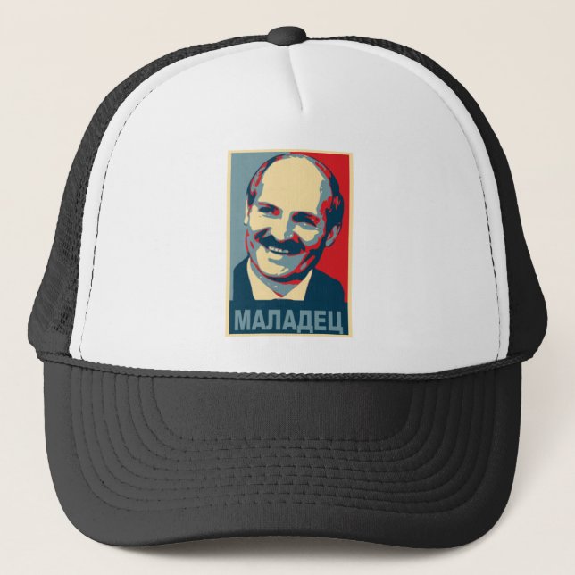 Gorra De Camionero Maladec de Aleksandr Lukashenko (Anverso)