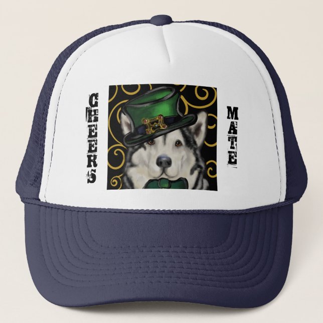 Gorra De Camionero Malamute de Alaska (Anverso)