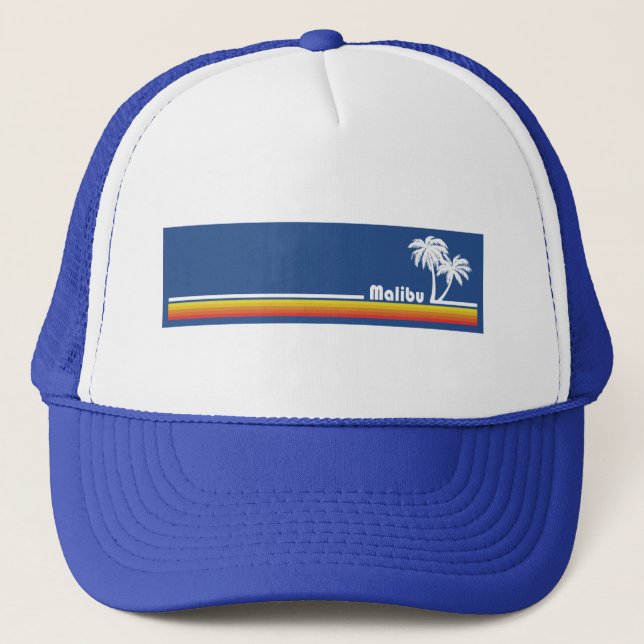 Gorra De Camionero Malibu, California (Anverso)