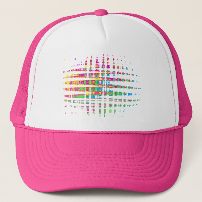 Gorra De Camionero Malla de neón (Anverso)