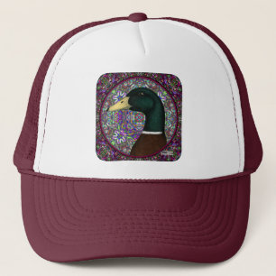 Gorra De Camionero Mallard Drake Mosaic Circle