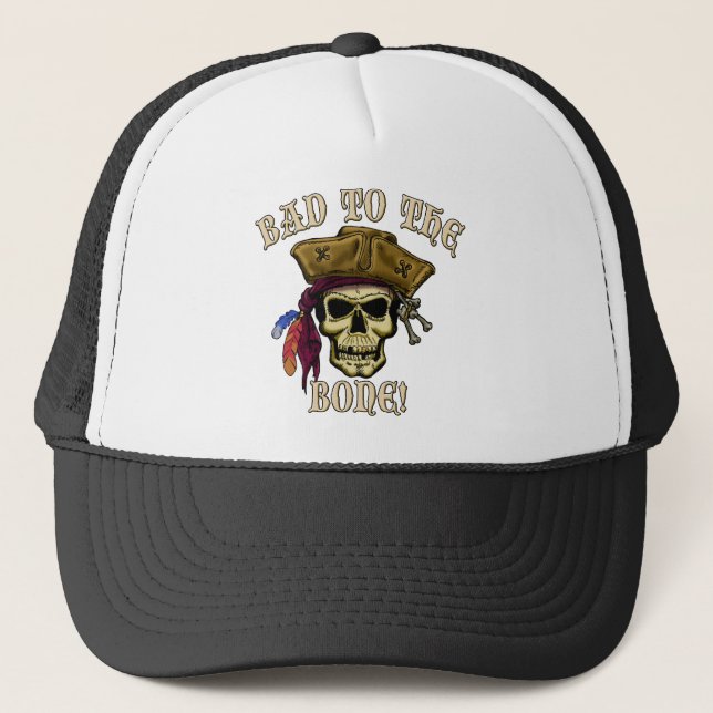 Gorra De Camionero Malo al hueso (Anverso)