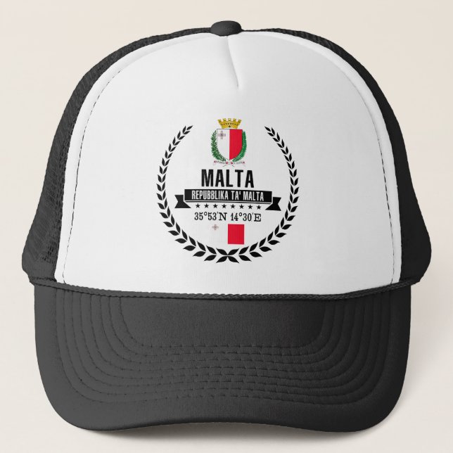 Gorra De Camionero Malta (Anverso)