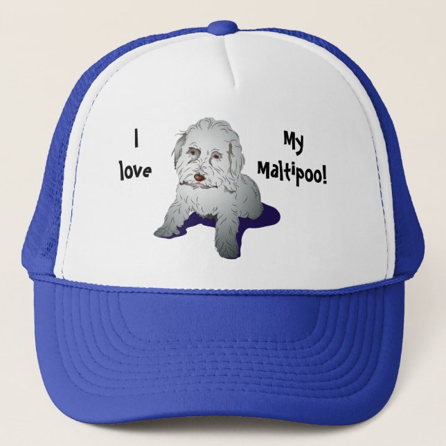 Gorra De Camionero Maltipoo Cuppy (Anverso)