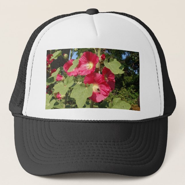 Gorra De Camionero Malvarisas rosas (Anverso)