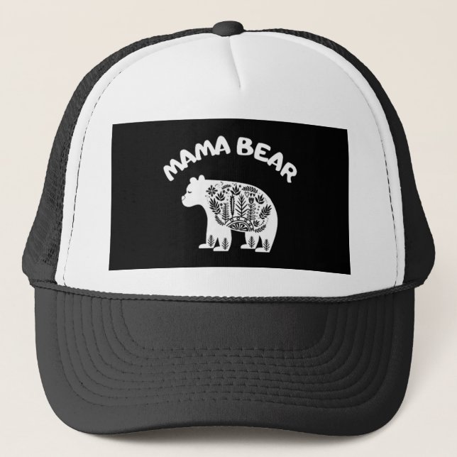 Gorra De Camionero Mama Bear (Anverso)