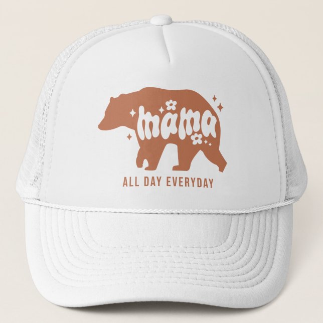 Gorra De Camionero Mama Bear (Anverso)
