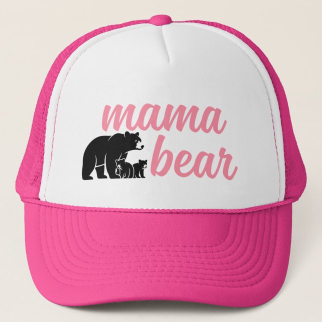 Gorra De Camionero Mama bear (Anverso)