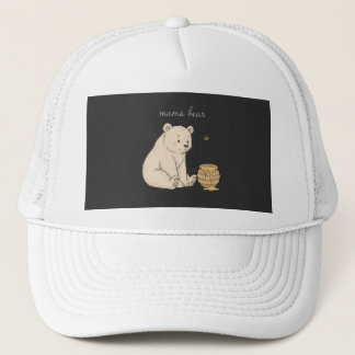 Gorra De Camionero Mama Bear Cute Bear & Honey Mother’s Day Gift Shir