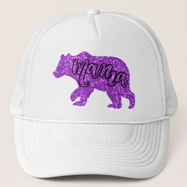 Gorra De Camionero Mamá Bear Hat (Anverso)