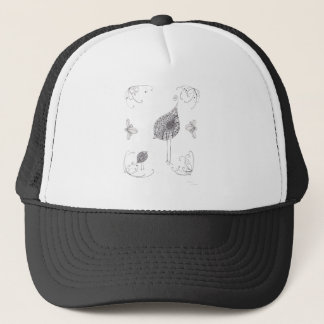 Gorra De Camionero Mamá Bird y pájaro de bebé