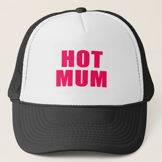 Gorra De Camionero Mamá caliente (Anverso)