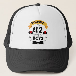 Gorra De Camionero Mamá de 2 niños regalo de hijos día de la madre 20