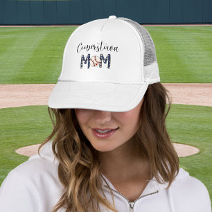 Gorra De Camionero Mamá de béisbol de Cooperstown / Mamá de deportes 