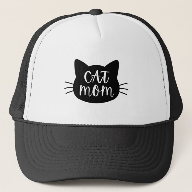 Gorra De Camionero Mamá de gato (Anverso)