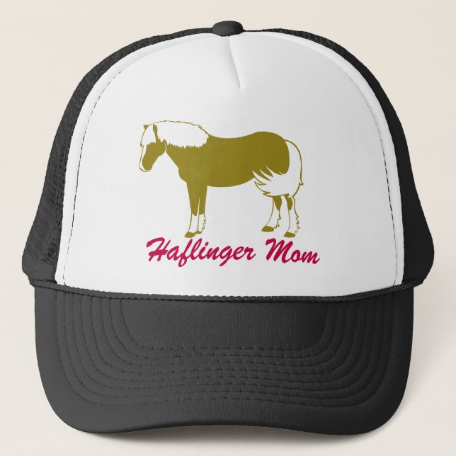 Gorra De Camionero Mamá de Haflinger (Anverso)