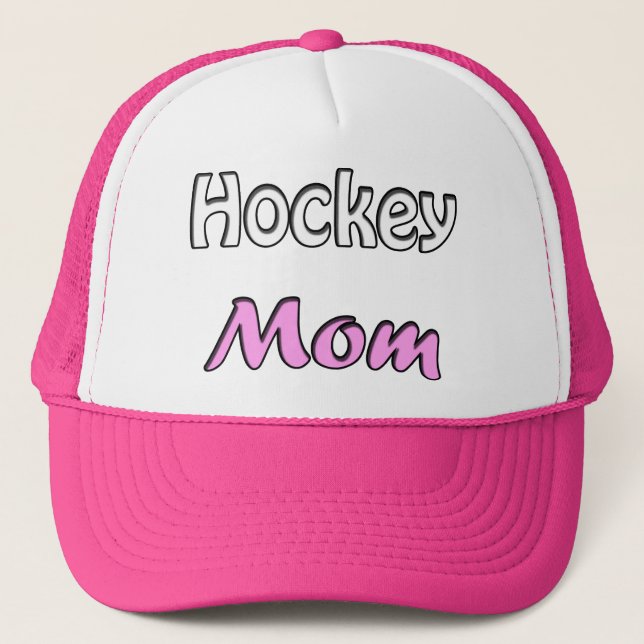 Gorra De Camionero Mamá de hockey (Anverso)