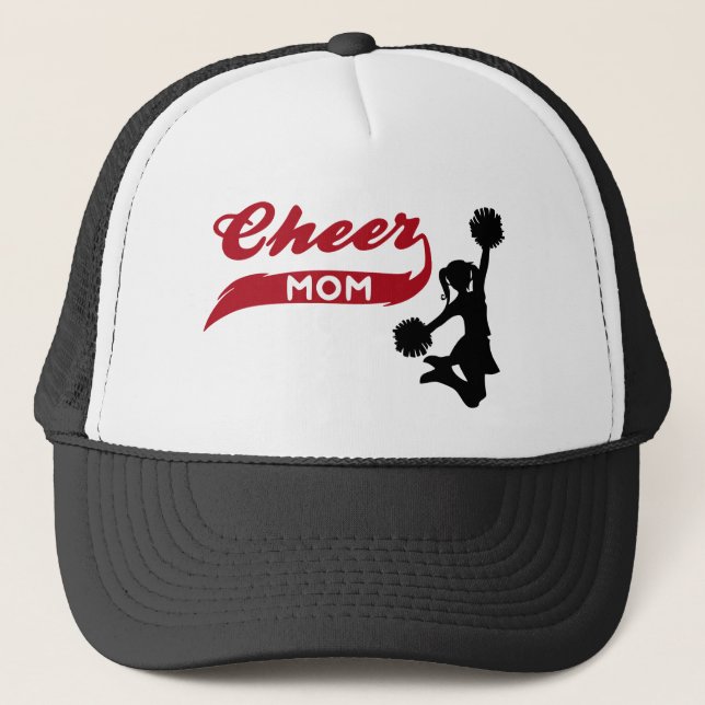 Gorra De Camionero Mamá de la vigilia roja (Anverso)