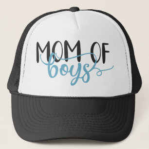 Gorra De Camionero Mamá de los chicos dice gracioso