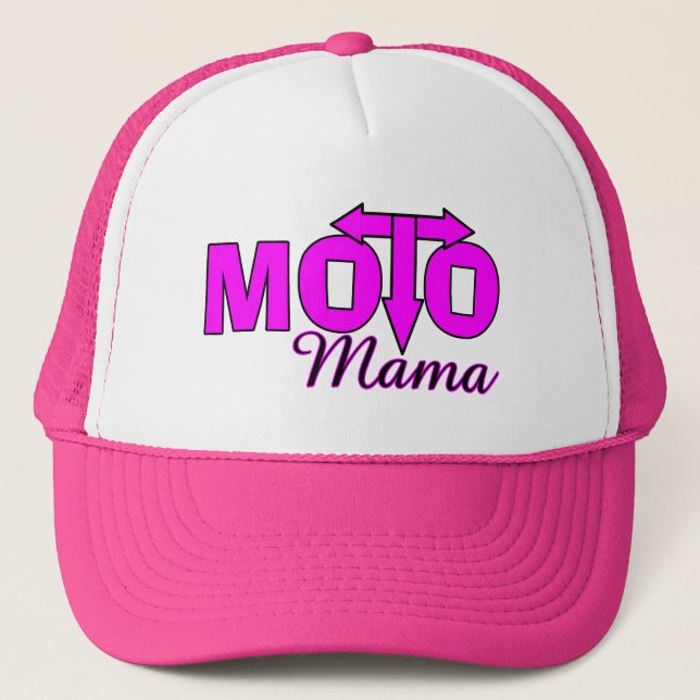 Gorra De Camionero Mamá de Moto (Anverso)