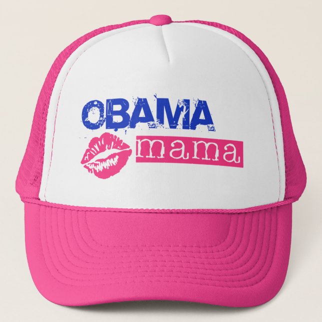 Gorra De Camionero Mamá de Obama (Anverso)