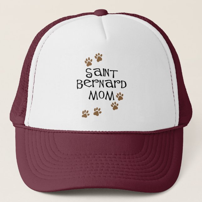 Gorra De Camionero Mamá de St Bernard (Anverso)