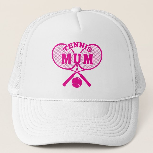 Gorra De Camionero Mamá de tenis (Anverso)