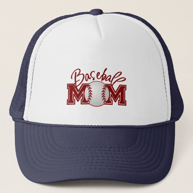 Gorra De Camionero MAMÁ del béisbol (Anverso)