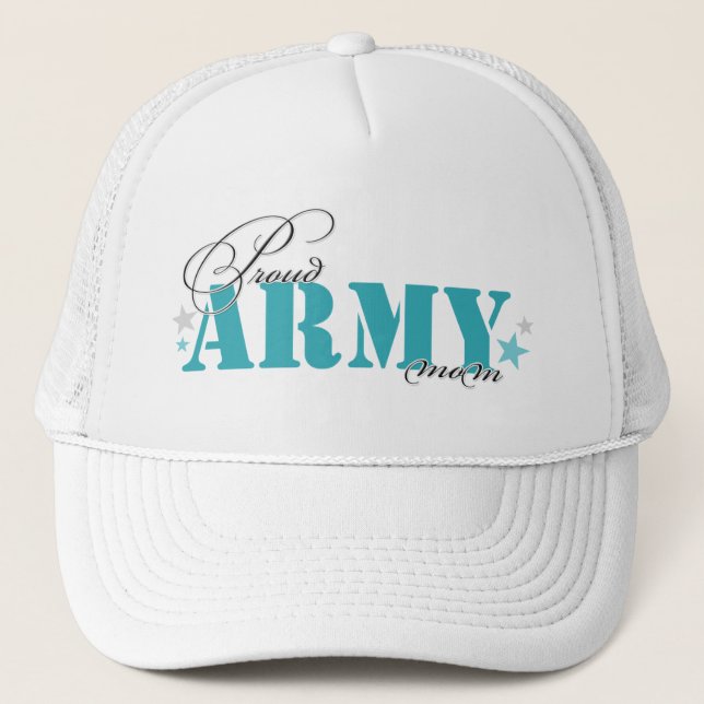 Gorra De Camionero Mamá del ejército (Anverso)