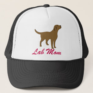 Gorra De Camionero Mamá del laboratorio del chocolate
