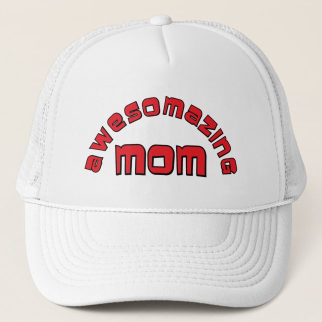 Gorra De Camionero Mamá descomunal (Anverso)