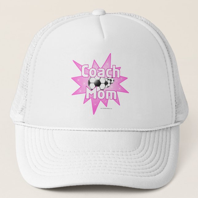 Gorra De Camionero Mamá entrenadora (Anverso)