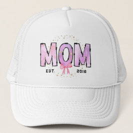 Gorra De Camionero Mamá estableció Trucker Hat