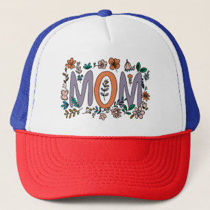 Gorra De Camionero Mamá Floral Trucker Hat