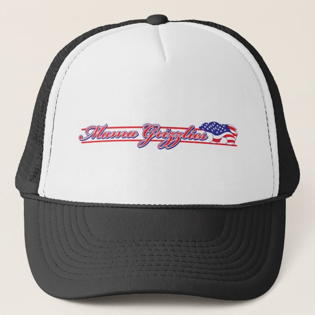 Gorra De Camionero Mama Grizzlies (Anverso)