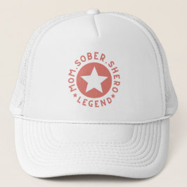 Gorra De Camionero Mamá, héroe, leyenda, sobriedad