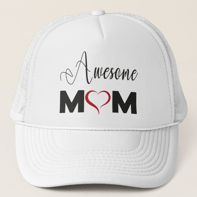 Gorra De Camionero Mamá Increíble (Anverso)